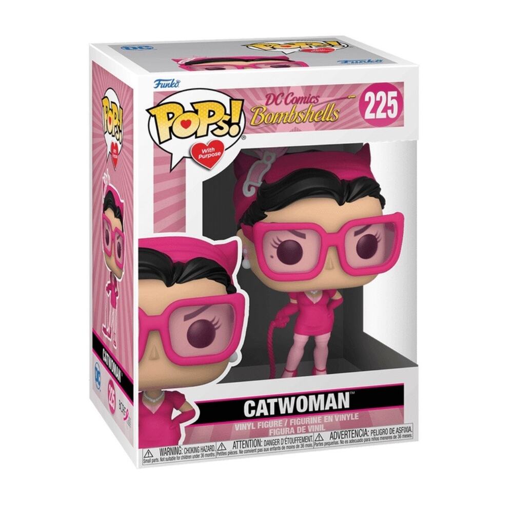 Catwoman Funko Pop #225 DC Comics Bombshells Vinyl Figure NIB Pops with Purpose